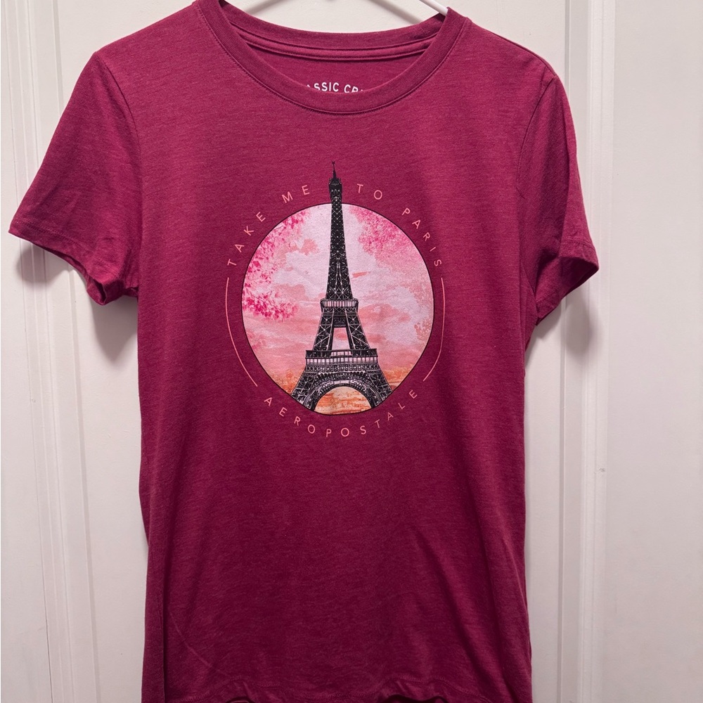Aeropostale Pink Graphic T-Shirt